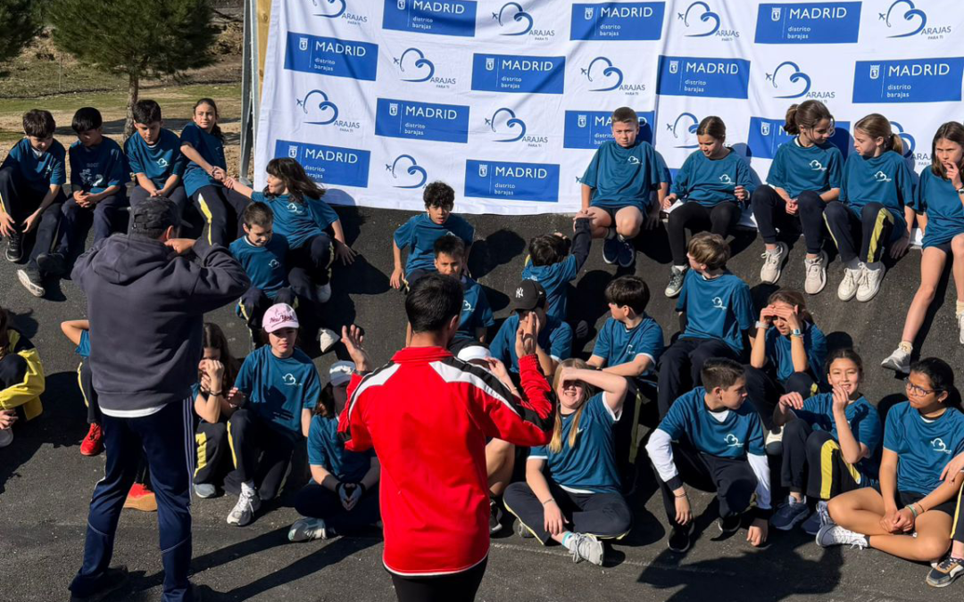 Go Actex participa en la inauguración del nuevo pumptrack de Barajas junto al CEIP Margaret Thatcher